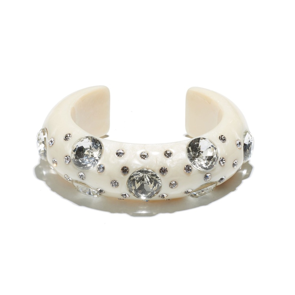 Lele Sadoughi CRYSTAL POLKA DOT CUFF